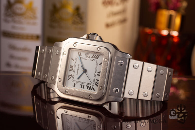 カルティエ サントス カレ/スクエア オートマチック LM [2960] 1980