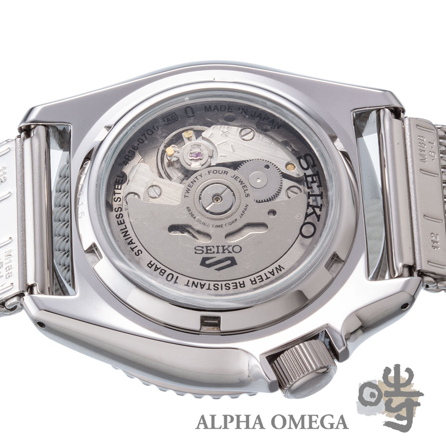 セイコー 5スポーツ ブラックグラデーション SBSA017 | アルファオメガ