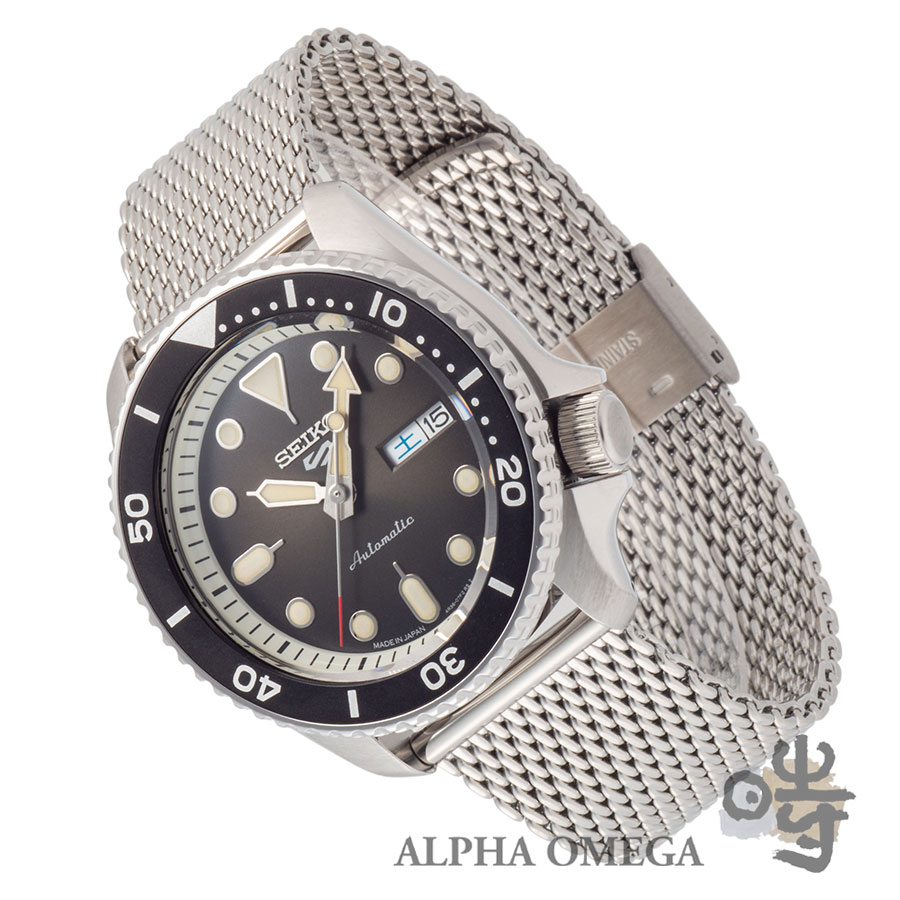 セイコー 5スポーツ ブラックグラデーション SBSA017 | アルファオメガ