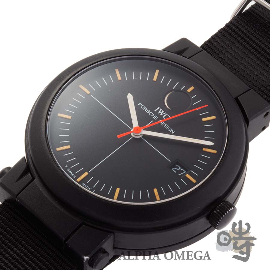 IWC ポルシェデザイン コンパスウォッチ ムーンフェイズ 3551