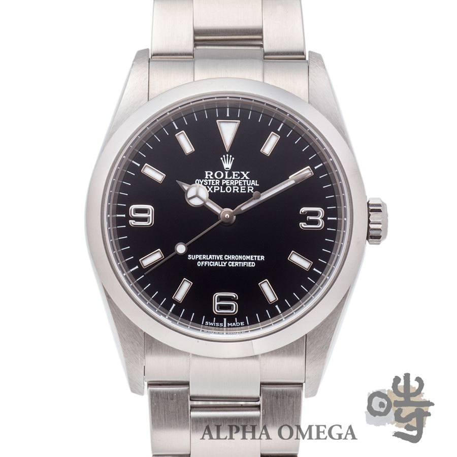 ロレックス エクスプローラー1 114270 2003年 K番 アルファオメガ [ID