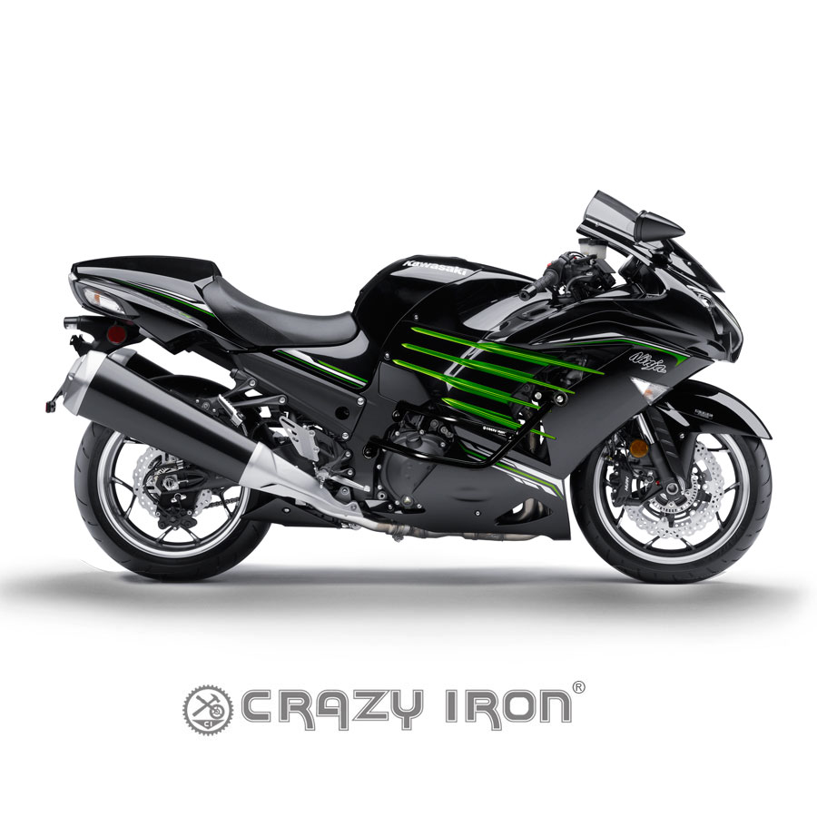 ZX-14R / ZZR1400 (12-) 車両をしっかり保護できるエンジンガード｜AxxL