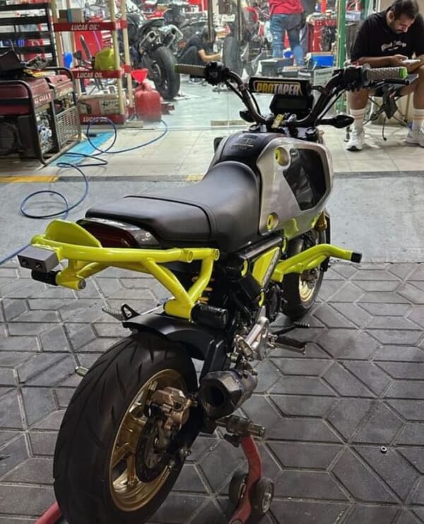 DKS グロム (21-) スタント用 サブケージ/ウィリーバー｜AxxL