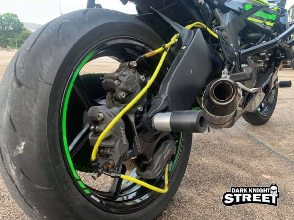 DKS ZX6R (13-23) スタント用 前後アクスルスライダーセット｜AxxL