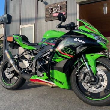 ZX25RへIMPAKTECH クリップオンハンドルを装着しました| AxxL