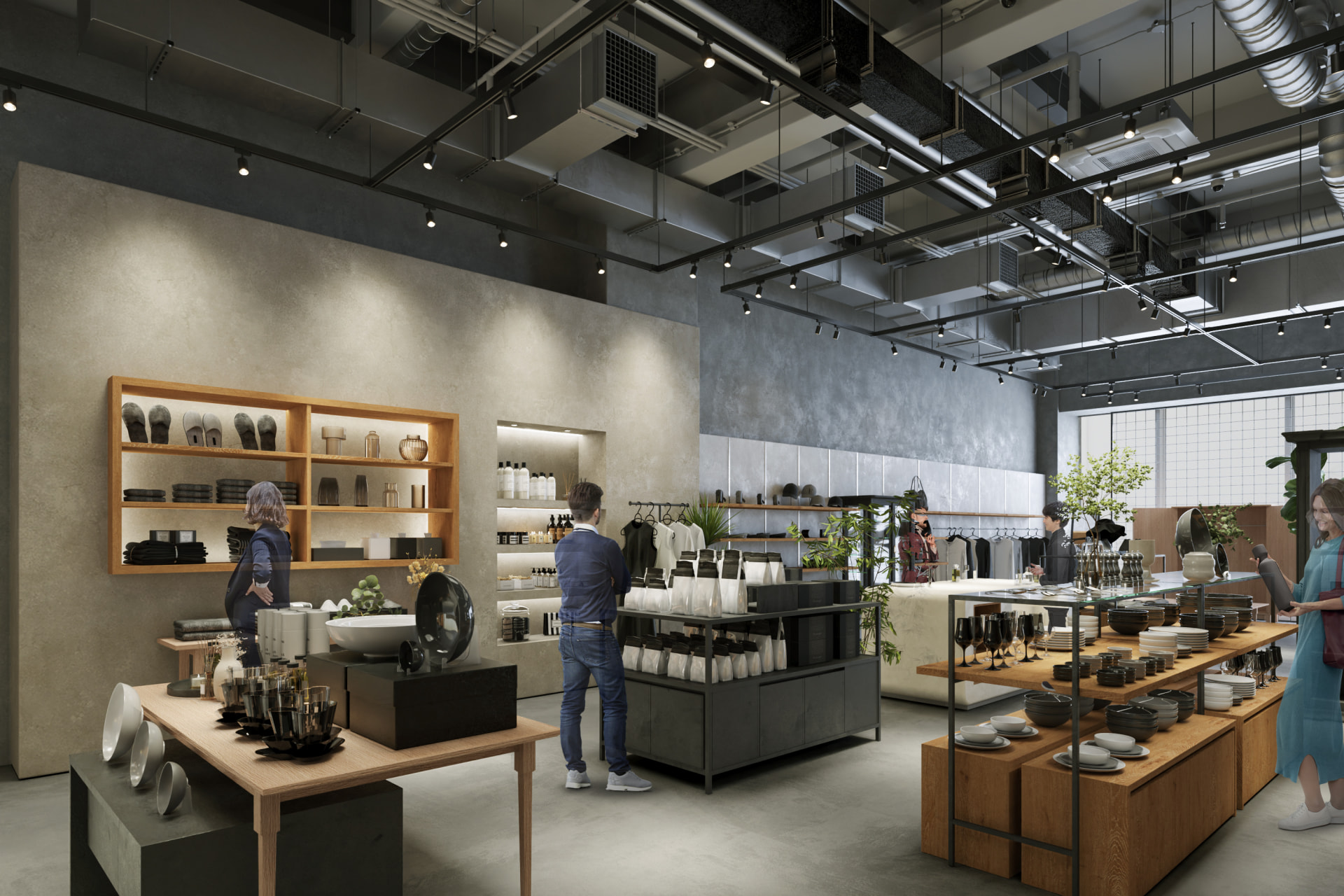 黒に特化したライフスタイルブランド「kuros'」 東京・丸の内に新の