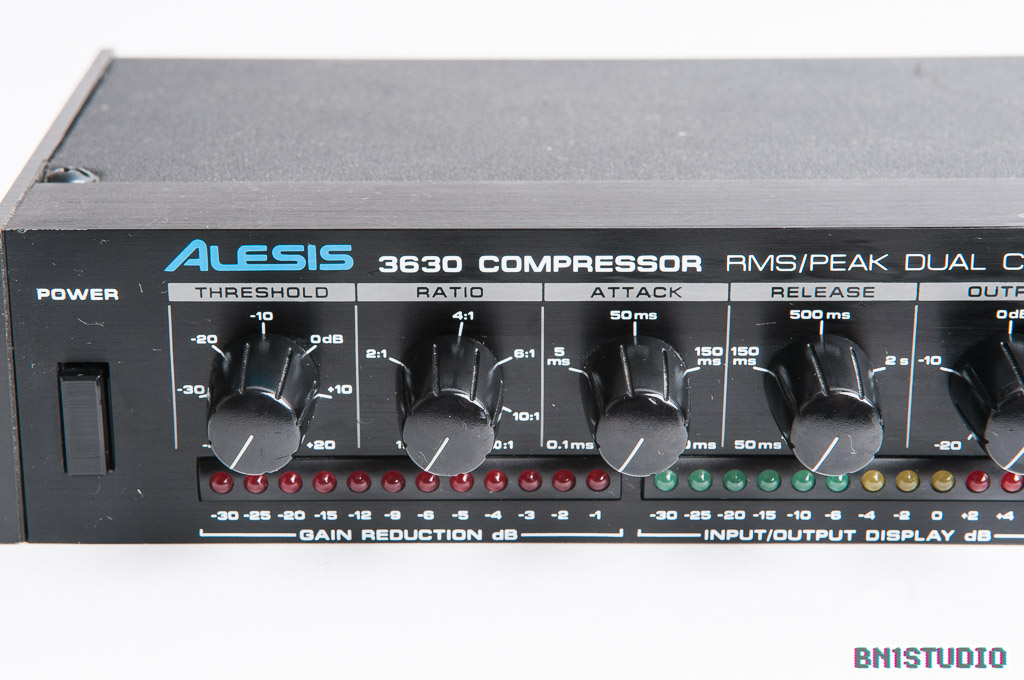 Alesis 3630 Stereo Compressor #11 (Modified & Recapped) - BN1studio