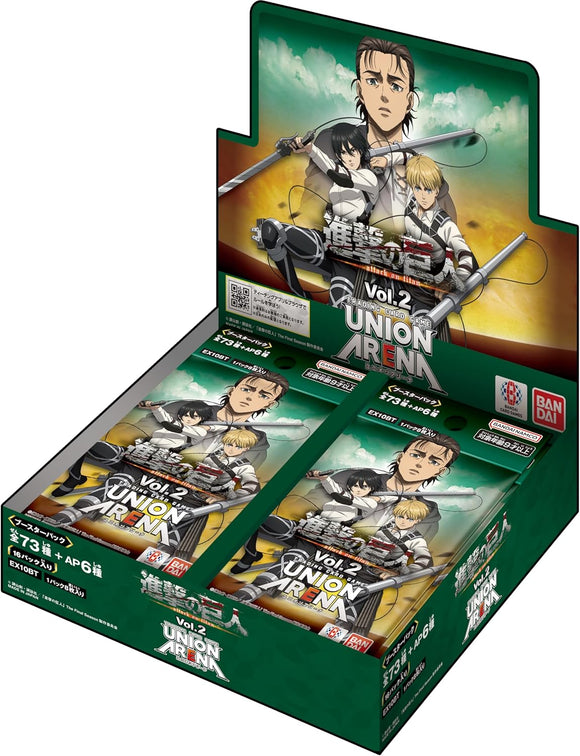 Union Arena [UE10BT] Attack on Titan Boosters (2 options) – Common