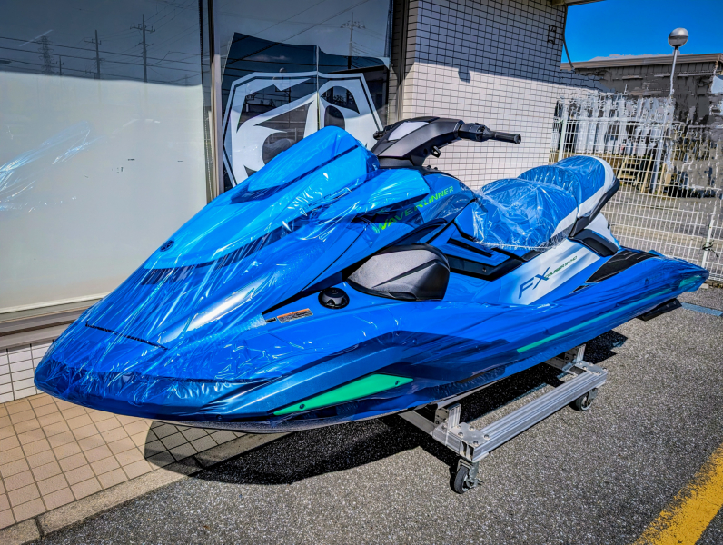 新艇情報 ヤマハ MJ-FX Cruiser SVHO 人気のウェーブランナー最上級