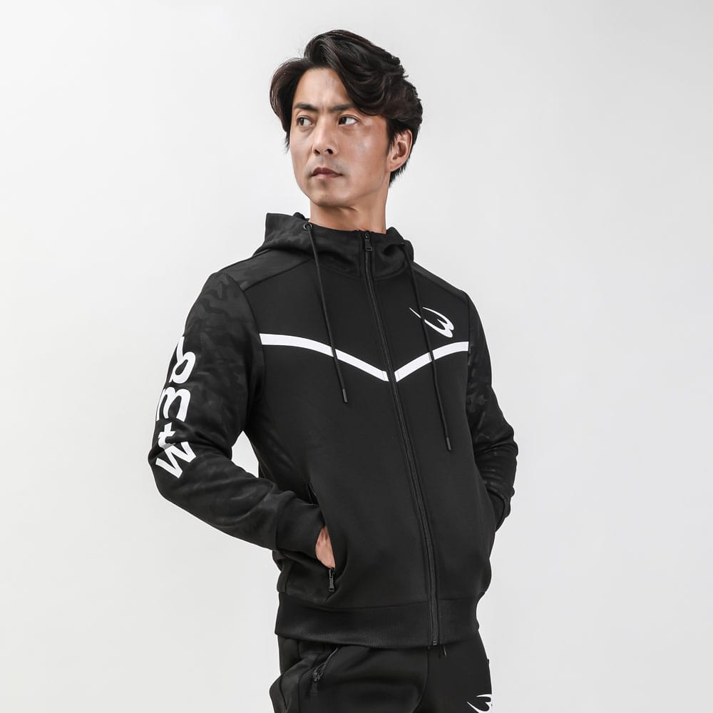 bmtw TECH パーカー M ブラック MJ197MBK｜BODYMAKER（ボディ