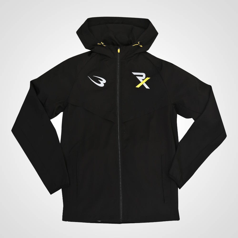 RXウィンドウブレーカーパーカー M ブラック MJ184MBK｜BODYMAKER