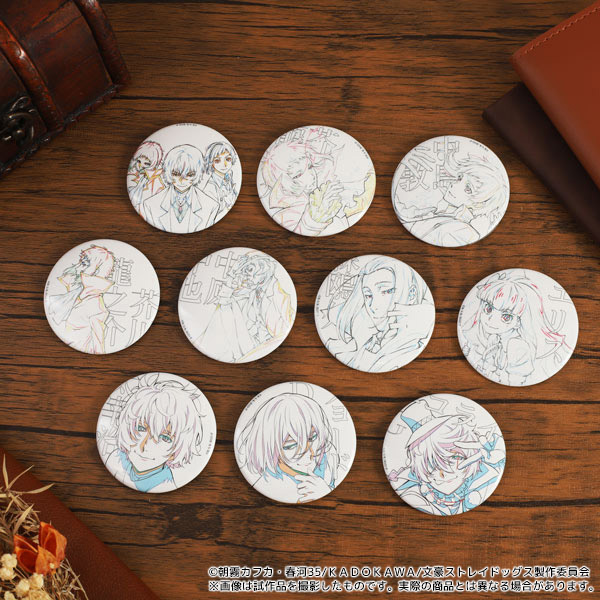 文豪ストレイドッグス 原画缶バッジセット 太宰治&フョードル・D&