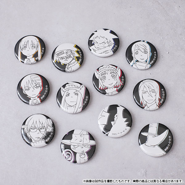 SOUL EATER トレーディング設定ミニミニ缶バッジ コンプリートセット