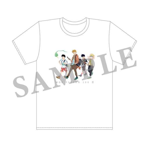 モブサイコ100 Ⅲ Tシャツ vacation M: キャラグッズ｜bones store