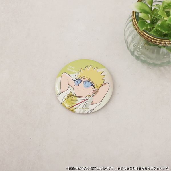 モブサイコ100 Ⅲ 缶バッジ／Vacation 花沢輝気: キャラグッズ｜bones