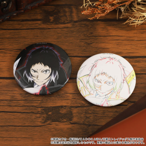 文豪ストレイドッグス 原画缶バッジセット 芥川龍之介&中原中也&エリス