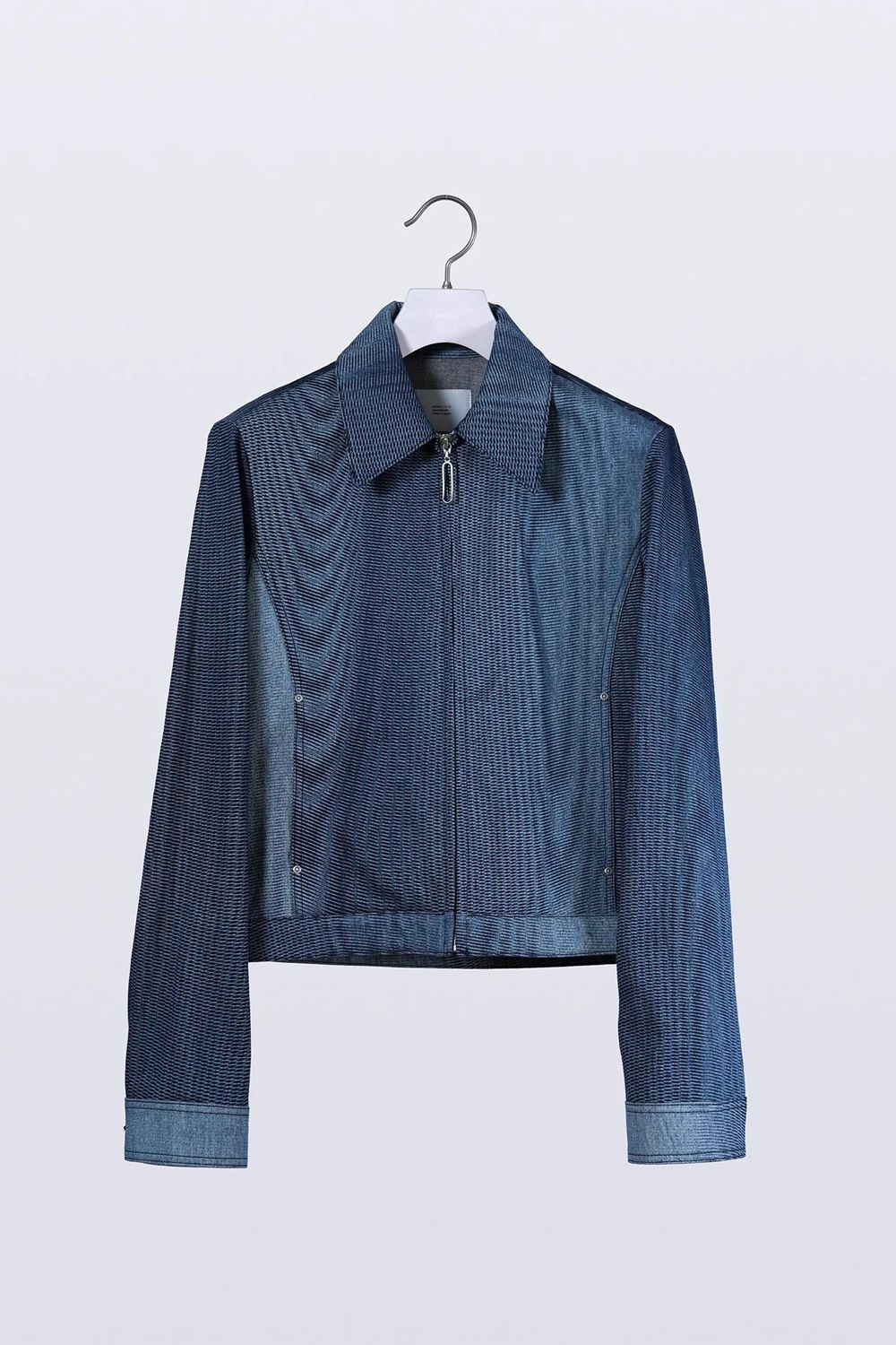 HATRA - 【26SS / 予約受付中】Mirage Bleach Denim Jacket [navy