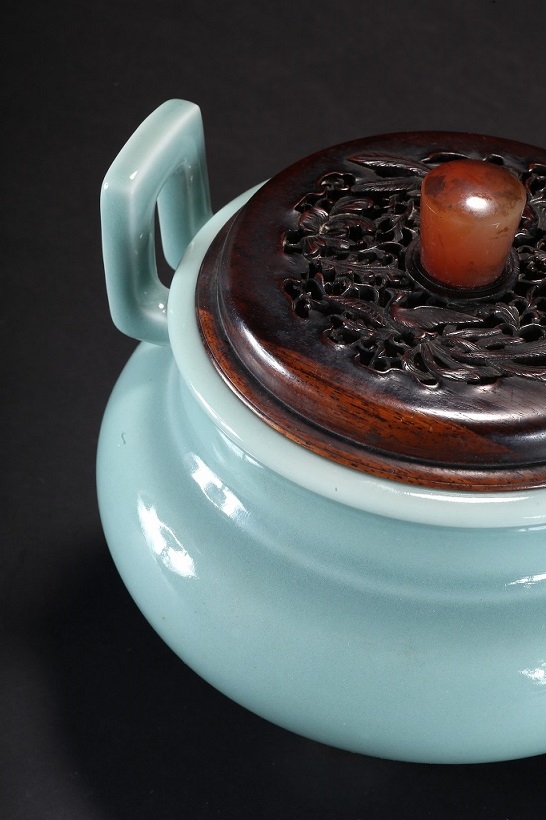 真葛香山 青磁環付香炉 | 雨竹亭オンラインショップ