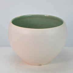 信楽焼 白丸鉢 マット 8号 幅23cm×高さ18cmの販売｜盆栽妙 – 盆栽妙 本店