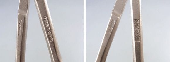 盆栽道具 白染針金切小鋏 (昌国作) 全長 115mm No.M8009 (7163)の販売