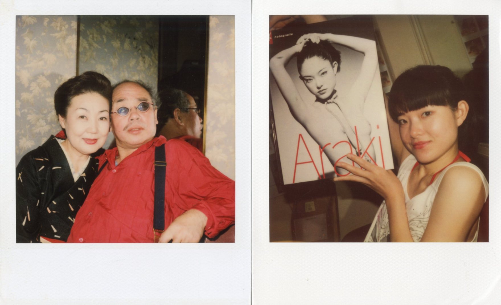 荒木経惟 ポラロイド 2枚セット No.1 / 荒木経惟 | 小宮山書店