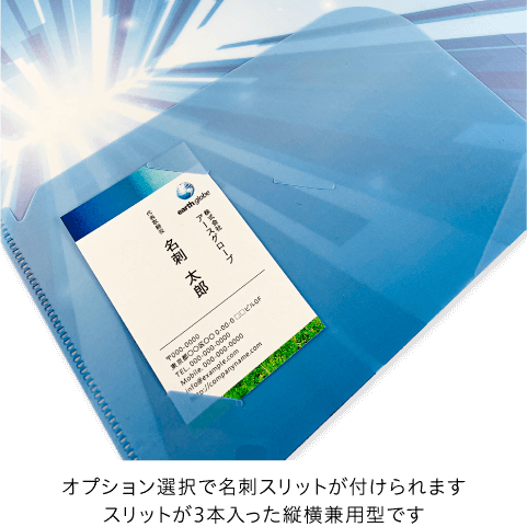 A4ダブルポケットファイル｜クリアファイルのボラネット＜大洞印刷公式＞