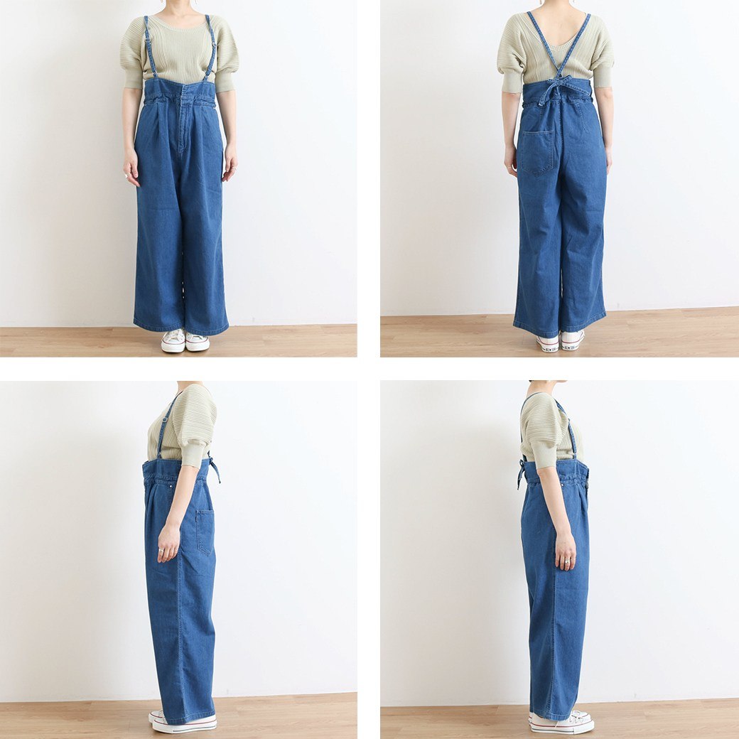 ANTGAUGE アントゲージ デニムチューブサロペット｜BORN FREE ONLINE SHOP