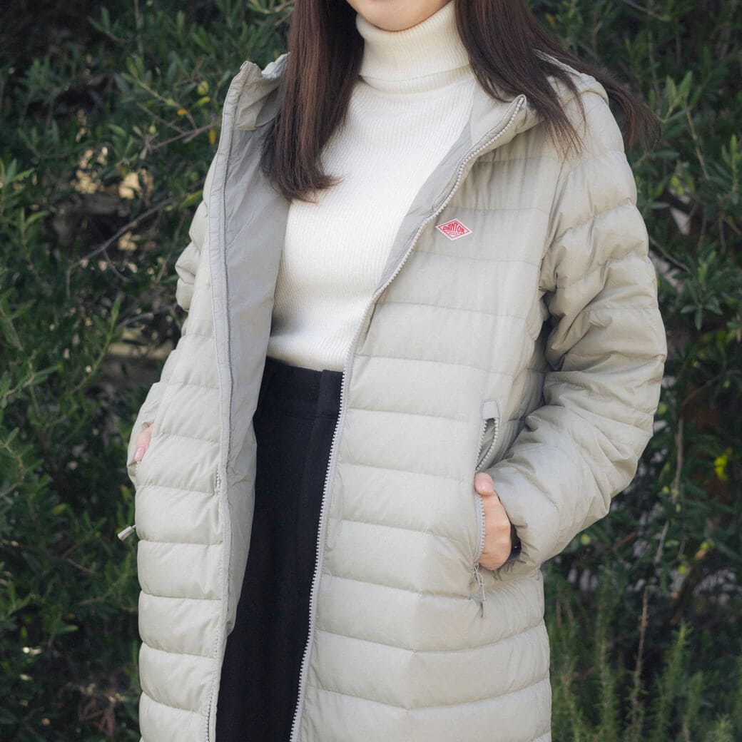 DANTON ダントン MIDDLE DOWN HOODED COAT｜BORN FREE ONLINE SHOP