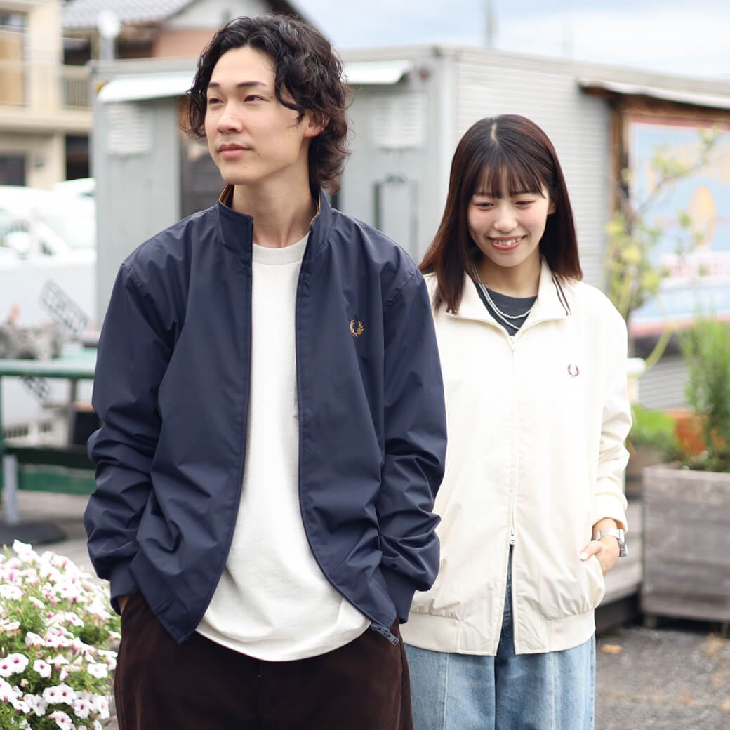 FRED PERRY フレッドペリー ヘリンボーン ジャケット ヒットユニオン