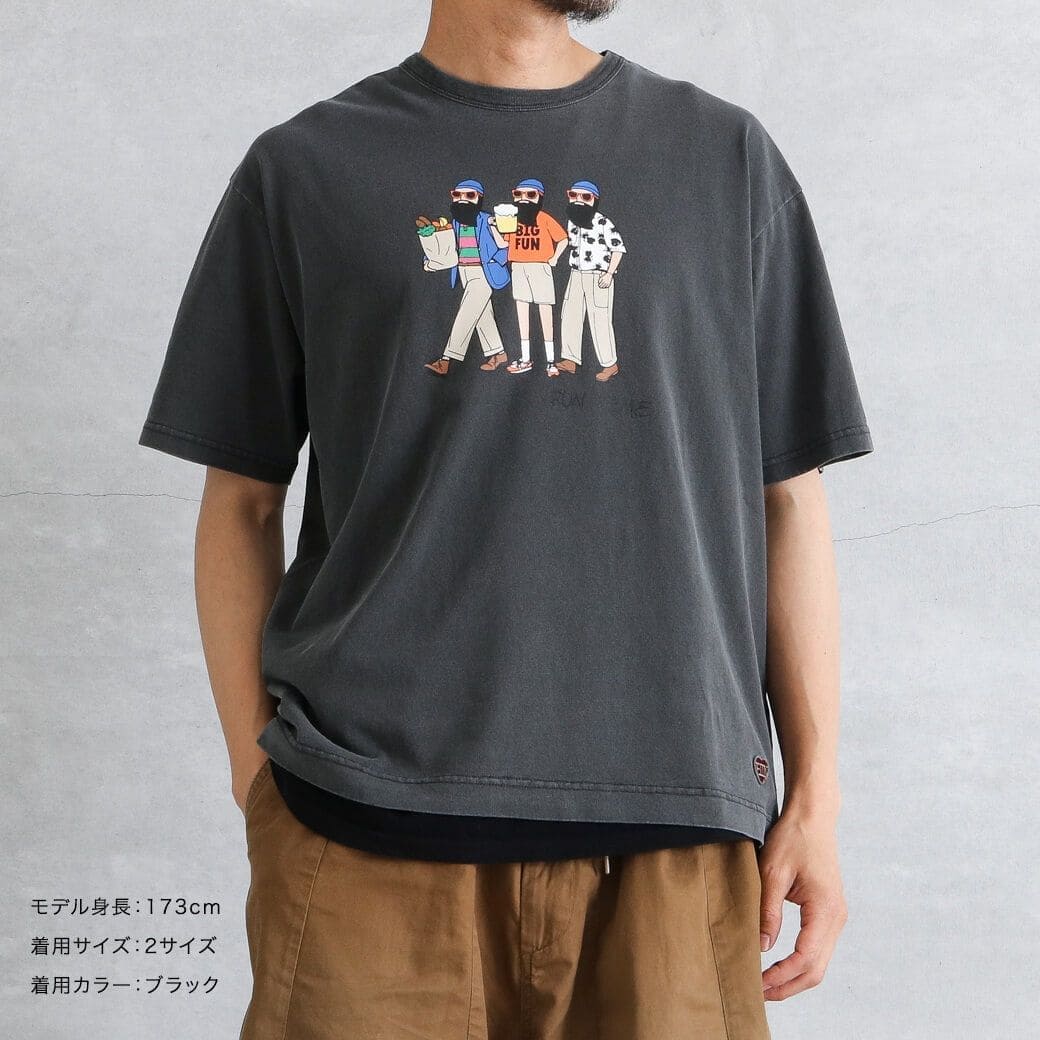 FUN for modem design FUN TIME oji teeファン タイム おじ Tシャツ