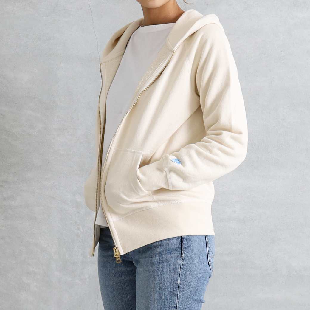 ORCIVAL オーシバル フレンチテリー ジップアップパーカー｜BORN FREE