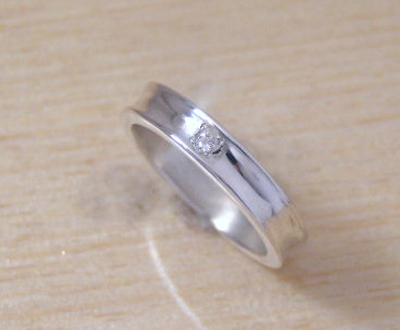 ダイヤモンドシルバーリング[New world]｜Born to Groove