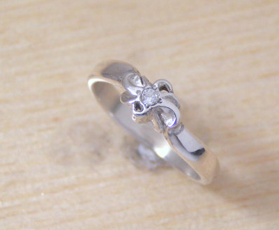 ダイヤモンドシルバーリング[New world]｜Born to Groove