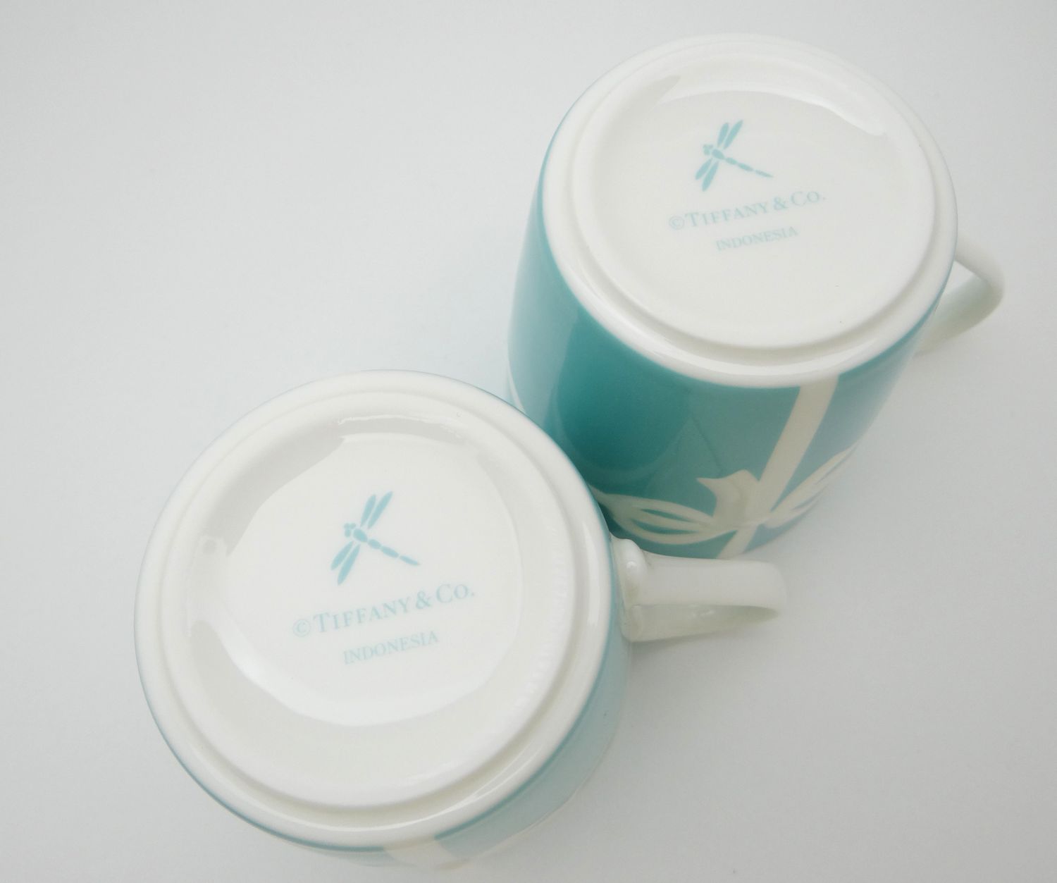 TIFFANY&CO. ティファニー ブルーボックス ペアマグカップ ボーン