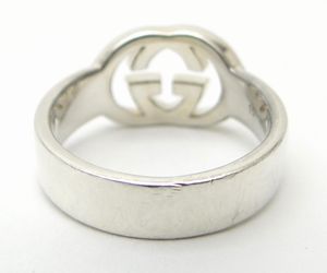GUCCI グッチ インターロッキング リング 指輪 #15 SV925 USED品 商品