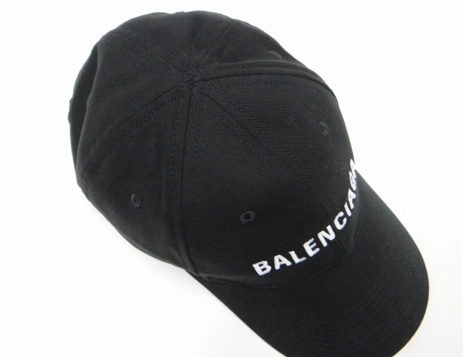 BALENCIAGA バレンシアガ ロゴ刺繍 クラシックベースボールキャップ
