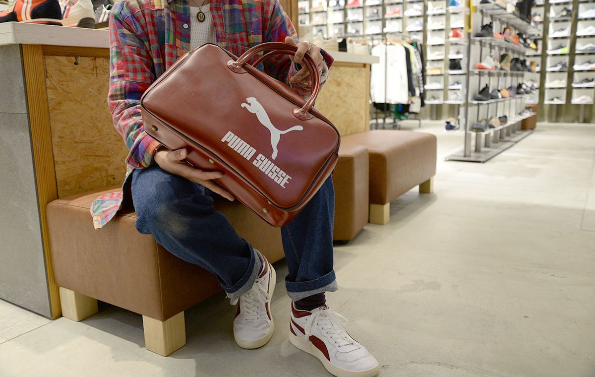 プーマ ビンテージ ボストンバッグ ＆ ラルフ サンプソン スニーカー