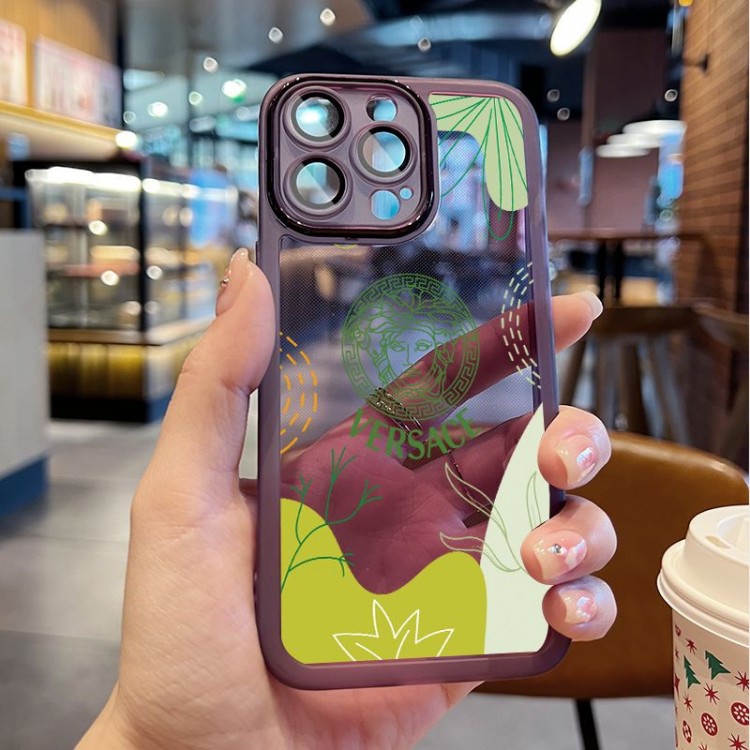 Versace ヴェルサーチブランドiPhone16 15 14pro maxケースメンズ