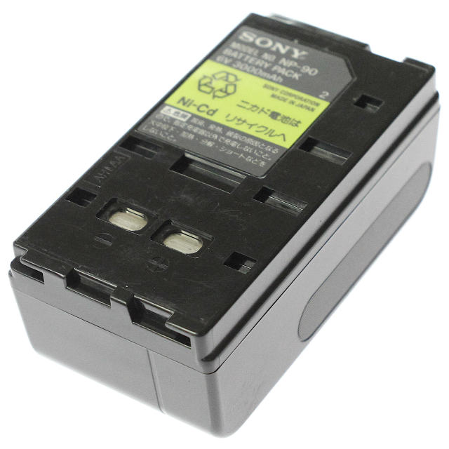 NP-90]SONY ソニー ビデオカメラ CCD-VX1 他 バッテリーセル交換