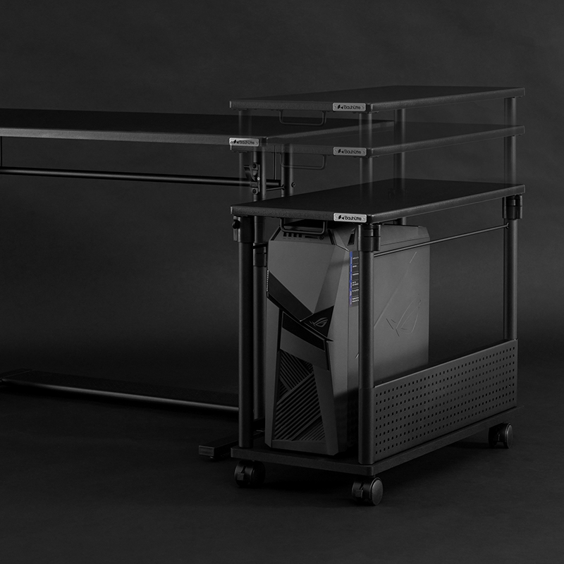 昇降式L字デスク BHD-670 / 820 | Bauhütte®