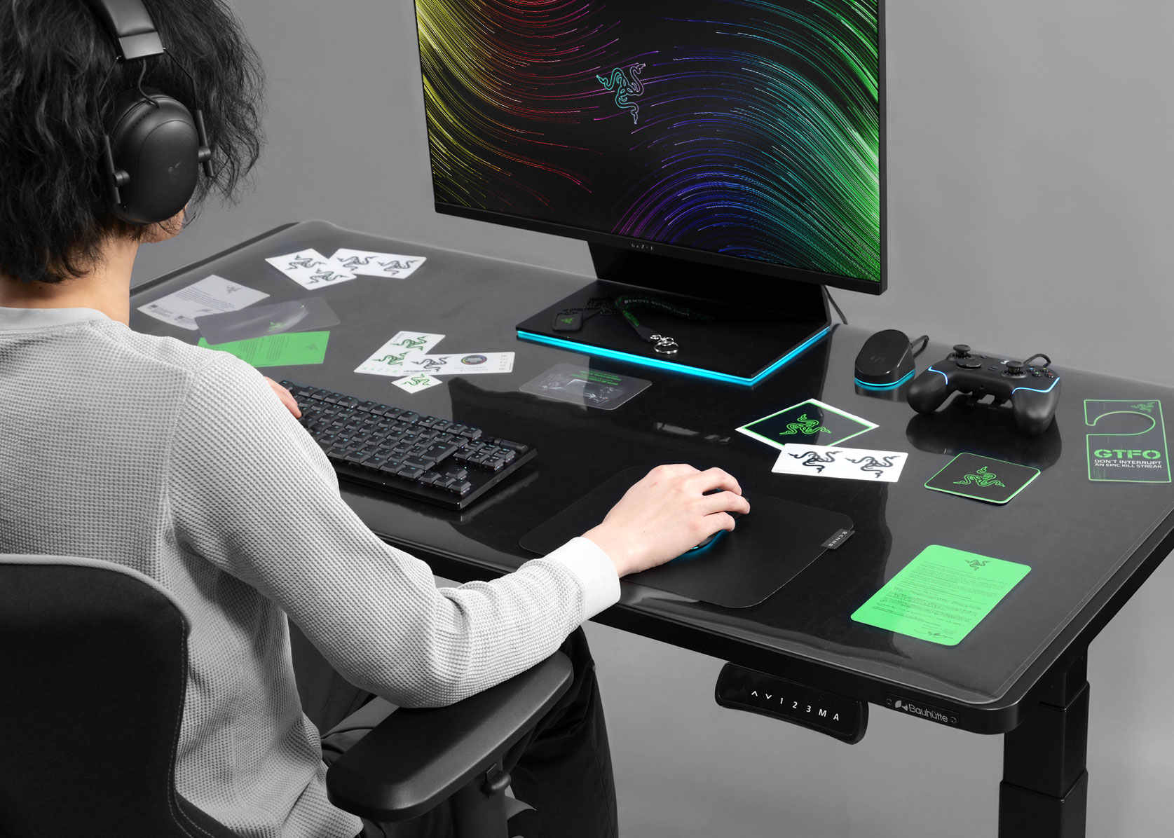 挟めるデスクマット BDM-1000 / 1200 / 1400 | Bauhütte®