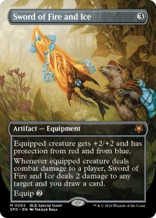 Sword of Fire and Ice (#62) (borderless) - Special Guests | Bazaar