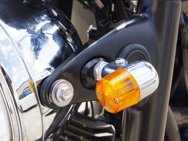 アクセサリー | トライアンフ T120純正ウィンカー4個 純正グリップの