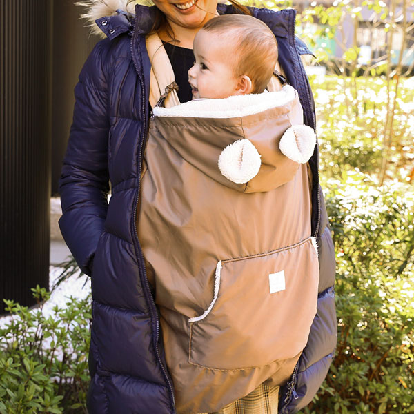 抱っこ紐用防寒ケープのおすすめ10選！あったかくて持ち運びにも便利な