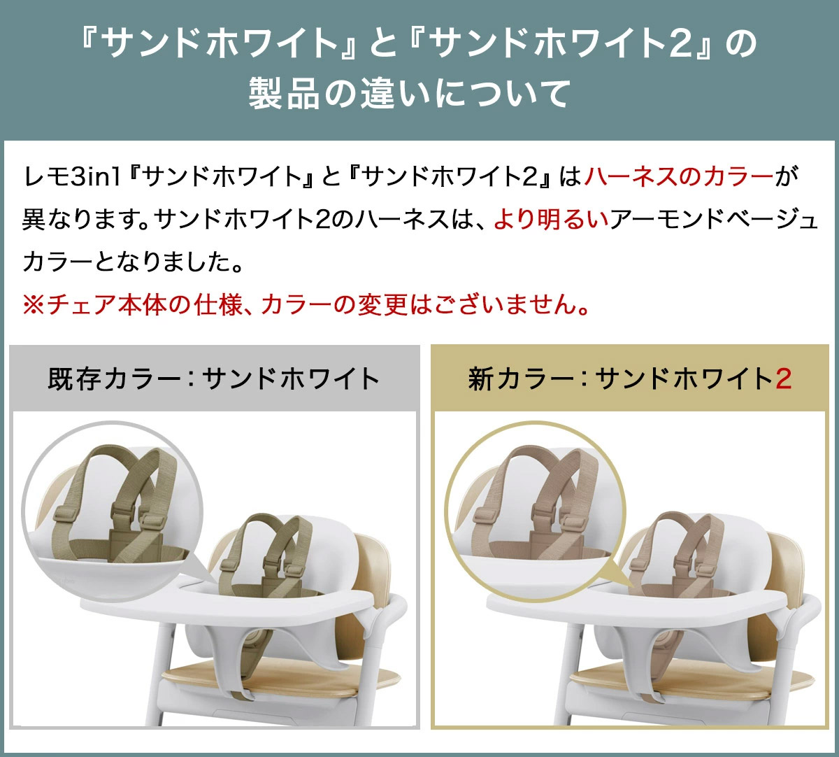 サイベックス レモ 3-IN-1 サンドホワイト2 cybex LEMO 3-IN-1