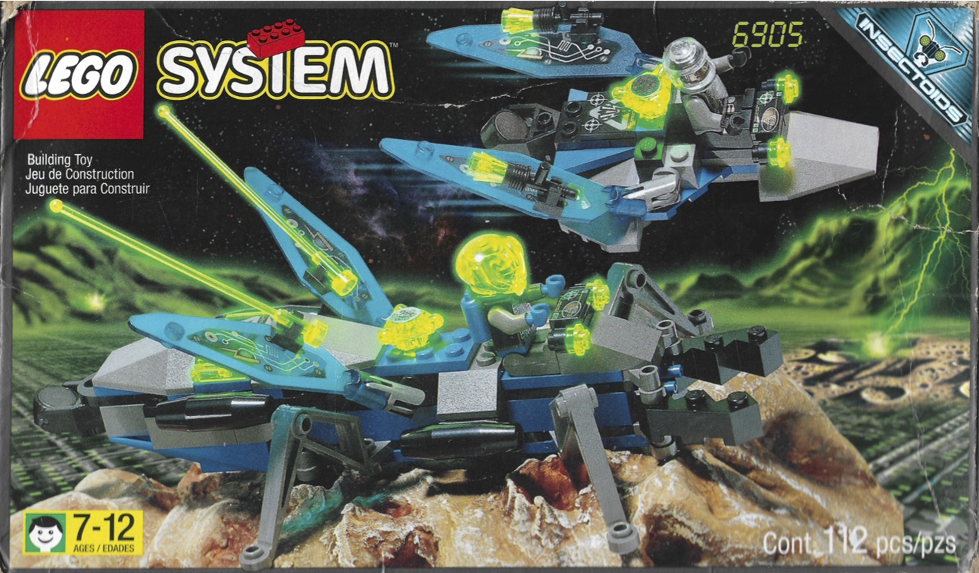 6905: Bi-Wing Blaster - Back of the Box Builds