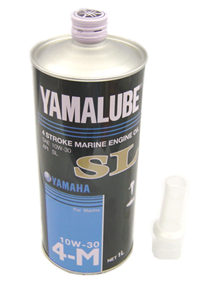 ヤマハ 4ストロークマリンエンジンオイルSL 船外機オイル 1L SAE 10W