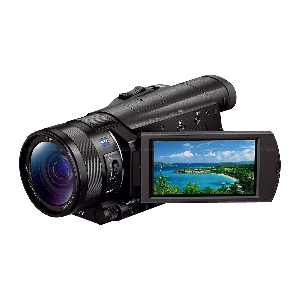 Sony FDR-AX100/B 4K Camcorder with 1 inch sensor
