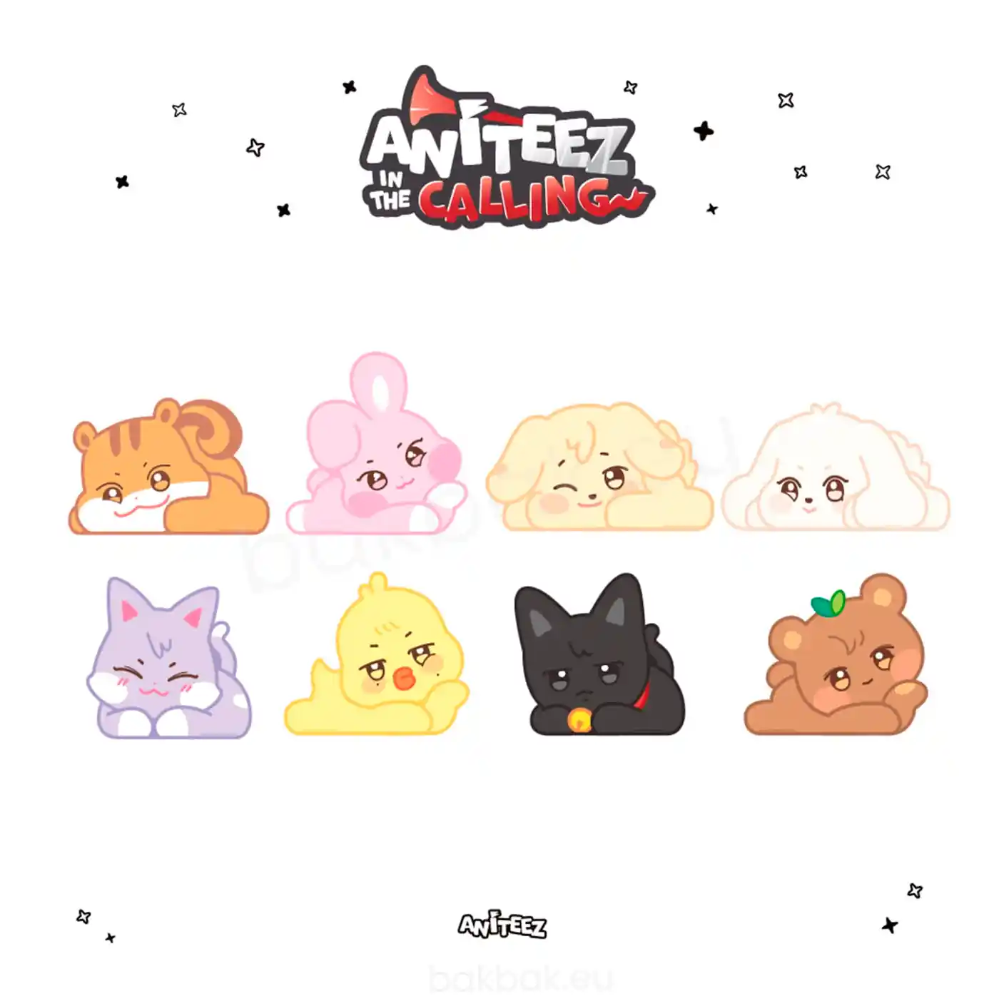 ATEEZ – Mouse Pad [ANITEEZ IN THE CALLING Limited MD] – Bak Bak K