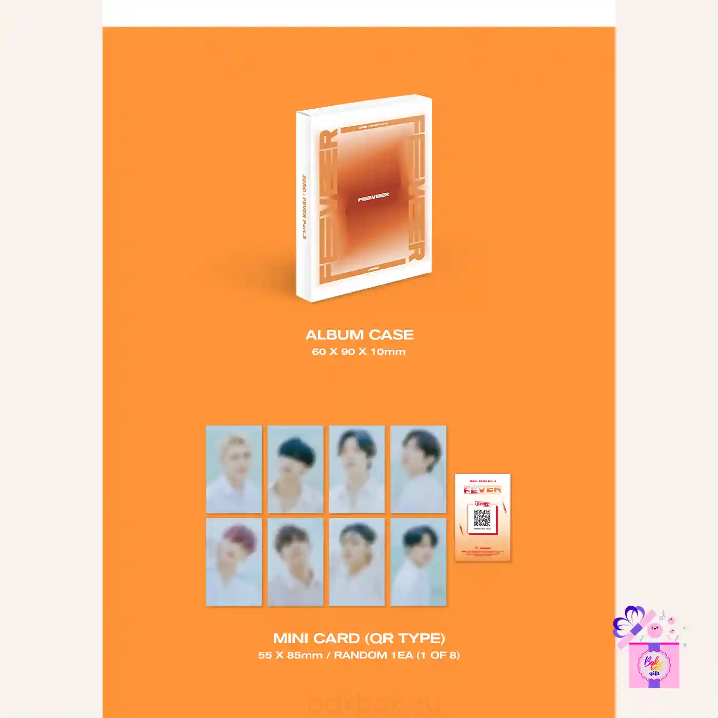 ATEEZ – Zero : Fever Part.3 [Platform Ver.] (7th Mini Album) – Bak